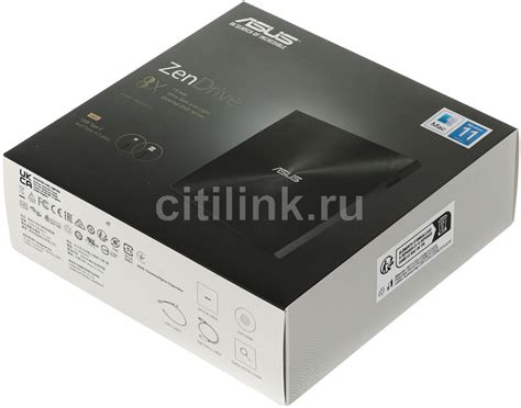 Оптический привод DVD-RW ASUS SDRW-08U9M-U, черный - купить в Ситилинк ...