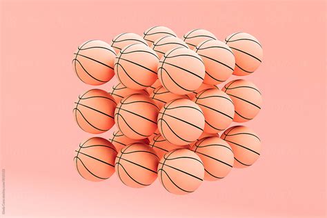 "Pink Basketball" by Stocksy Contributor "Giada Canu" - Stocksy
