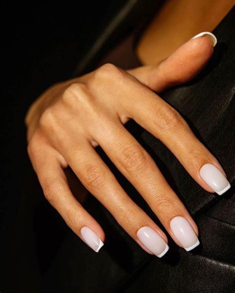 // f r e n c h i e | Gel nails, Simple nails, Acrylic nails