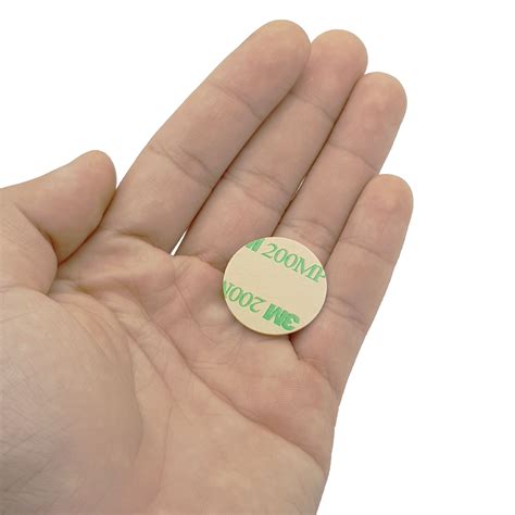 Thẻ NFC Ntag 215 Ntag 216 thẻ tròn mini cứng có miếng dán - Nshop
