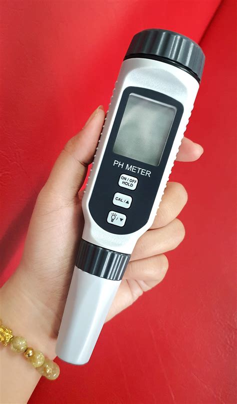 🚩 เครื่องตรวจวัดค่า pH มาตรฐาน (pH Meter) การวัดค่า 0.00-14.00 pH 🌡 ...