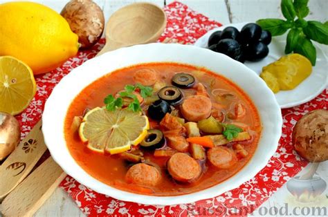 Солянка грибная, рецепты с фото на RussianFood.com: 92 рецепта грибной ...