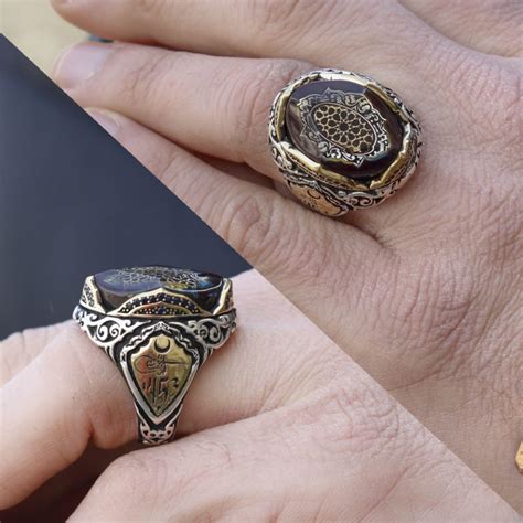 Перстень из серебра Мусульманская Мечеть – Silver Monarh