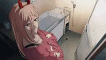 anime girls showering gifs tenor