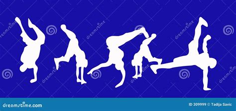 Breakdance stock illustration. Illustration of breakdancer - 309999
