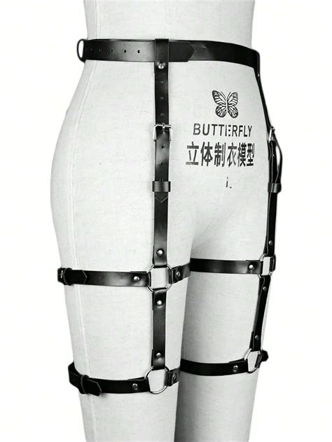 1PC Women Sexy Body Harness Belt Lingerie Garter Belt Leather Lingerie