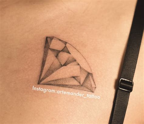 Diamond tattoo mini women | Алмаз татуировки, Мини татуировки, Шаблон тату