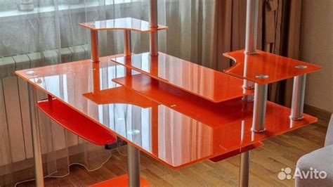 Компьютерный стеклянный стол Tempered Glass купить в Москве | Товары ...