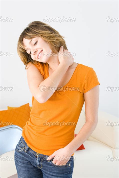CERVICALGIA IN A WOMAN Stock Photo by ©imagepointfr 42528967
