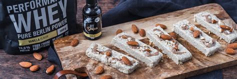 Barres hyperprotéinées à la vanille maison | nu3Kitchen