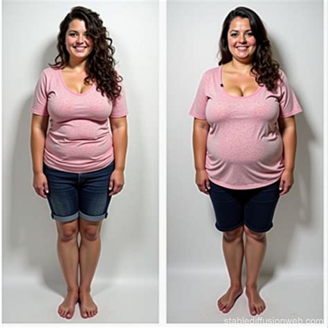 inspiring weight loss transformation stable diffusion