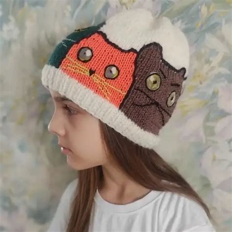 Шапки с котами. Котошапки - Сам себе мастер - Медиаплатформа МирТесен