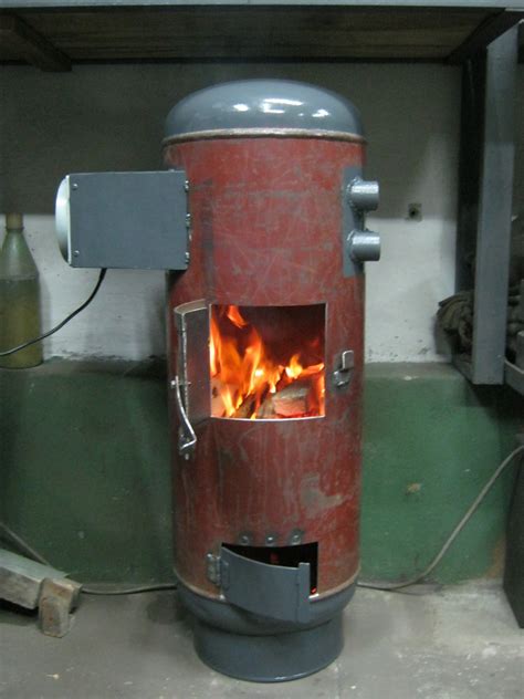 Печь из газового баллона своими руками / Свой дом мечты