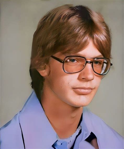 Jeffrey Dahmer yearbook photo colorized : r/Dahmer