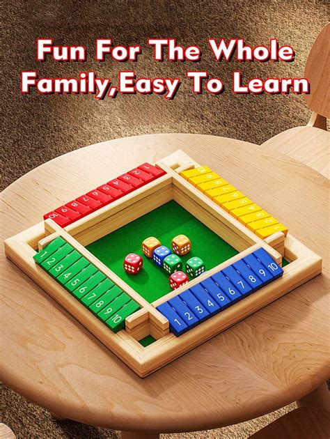 how to play shut the box game with 2 players