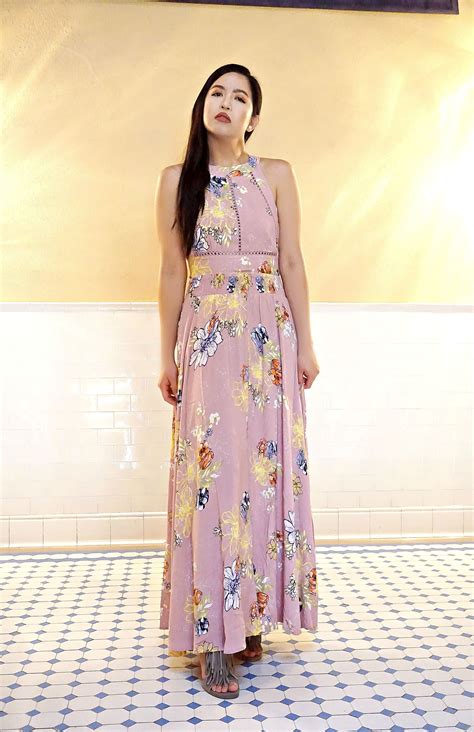Halter wedding guest dress. Find more summer wedding guest dresses on