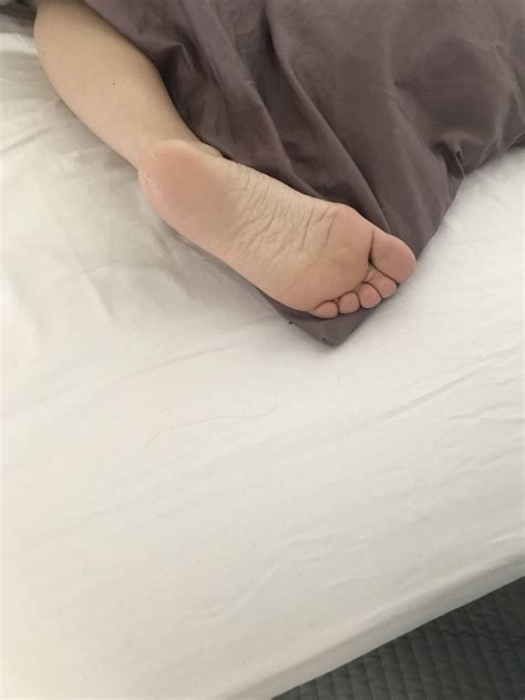 Wife’s sleeping feet : r/feetpics
