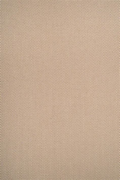 Natural Herringbone Taupe Fabric