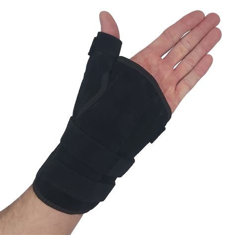 Thumb Spica Splint & Wrist Brace for Sprains and Tendinosis | Left Hand ...