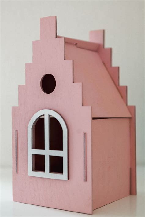 Декоративный игрушечный дом из дерева в магазине «Mi casa project» на ...