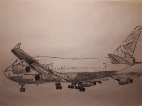 Боинг 747 рисунок (82 фото) - hdpic картинки