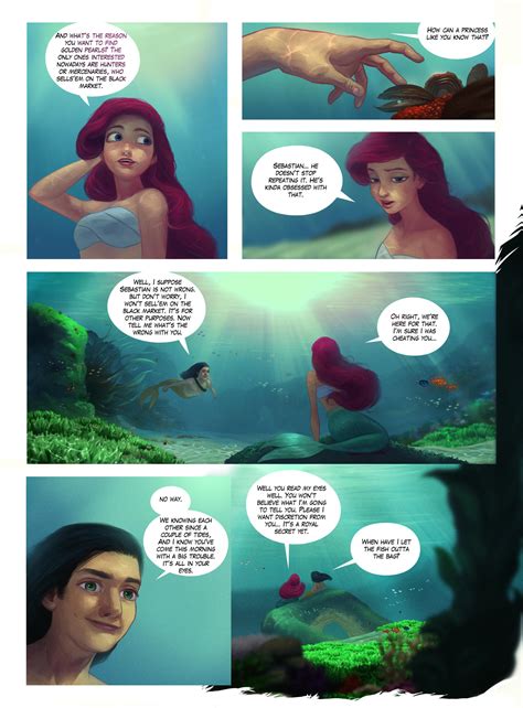 The Little Mermaid comic, page 19 by MrRabLo on DeviantArt