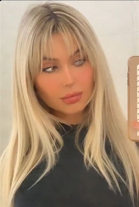 wispy hairs straight blonde hair blonde hair  bangs long hair
