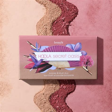 hoola palette duo viso blush bronzer illuminante  benefit