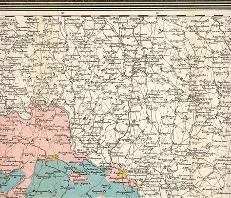 Этнографическая карта Бессарабии