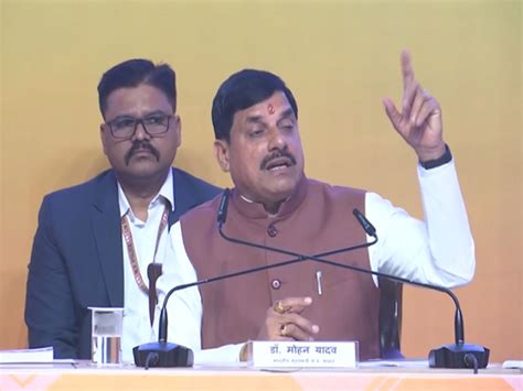 remarkable  unimaginable cm mohan yadav stresses development