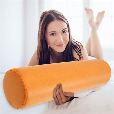 sdhkgrrt under $5 Lumbar Pillow, Cylindrical Lumbar Pillow for Sofa Bed