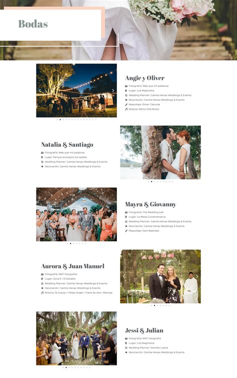 Camila Henao Wedding and Events - Pardolikeme