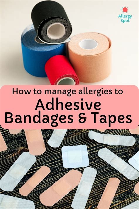 manage allergy  adhesive bandages  tapes artofit