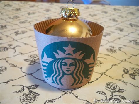 Let's Drink Coffee, Darling: DIY Starbucks Sleeve Christmas Ornament