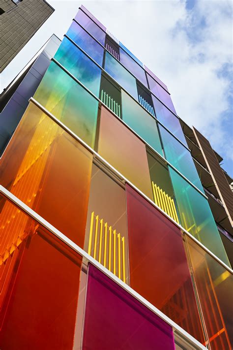 SAKO architects: фасад «Вертикальная радуга» | портал о дизайне и ...