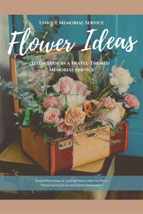 Memorial Service Ideas | Travel Theme | Memorial service, Travel themes ...