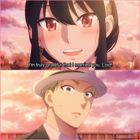 Anime Corner - Yor pulling on Loid’s heartstrings 🥰 Vote... | Facebook