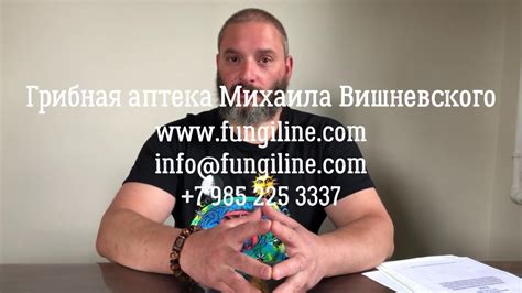 Современная фунготерапия и грибная аптека Михаила Вишневского - YouTube