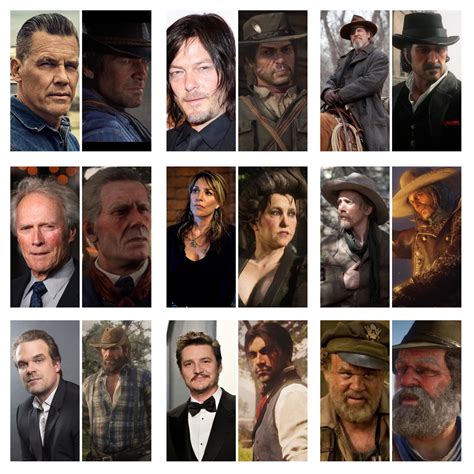 My fan cast for a live action RDR adaptation : r/reddeadredemption