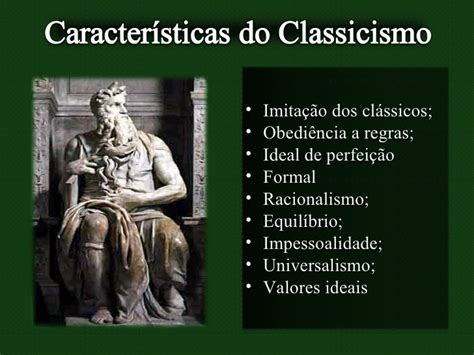 Principais Autores Do Classicismo - Classicismo