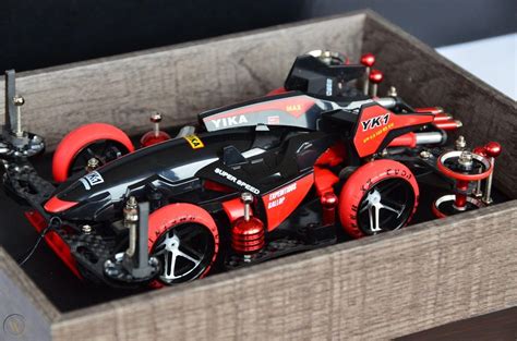 Tamiya Mini 4wd Shooting Proud Star Tuned-Up Fully Loaded Pro/Painted W ...