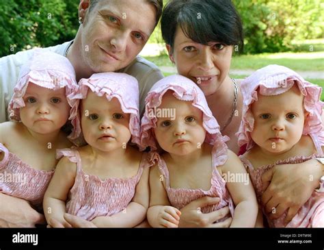 newborn quadruplets photography