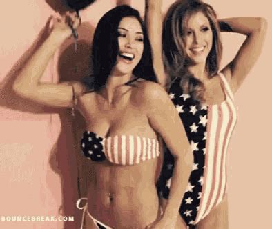 Bouncing Bikini Boobs GIFs | Tenor