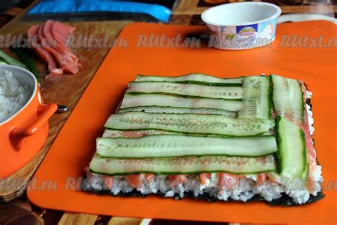 Закусочный суши торт: 12 фото в рецепте