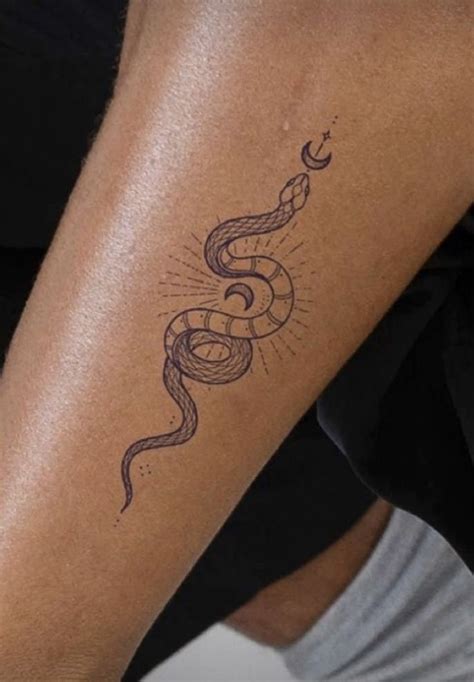 Snake Tattoo For Men And Women | Elegant tattoos, Tattoos for women ...