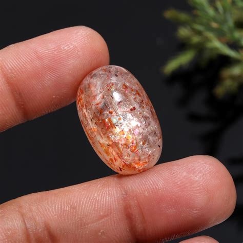 natural rainbow lattice sunstone gemstone lattice sunstone cabochon