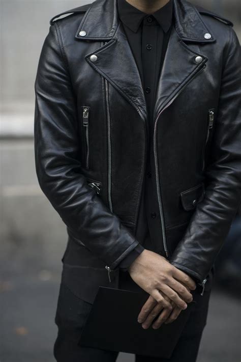 images  leather jacket men  pinterest