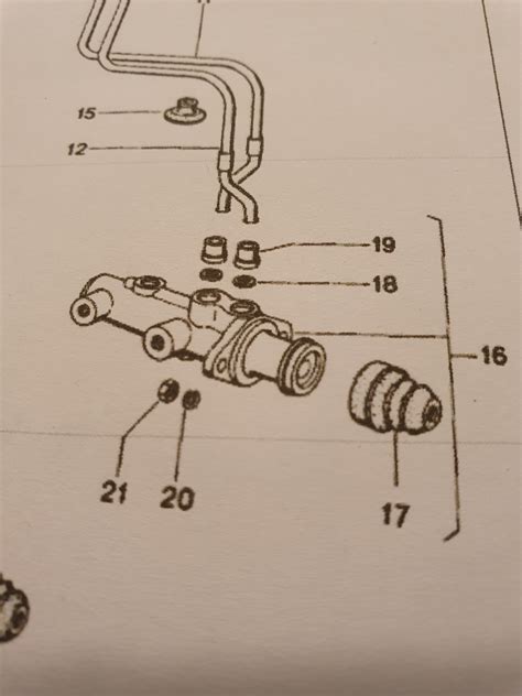 Até rubber insert hoofdremcilinder (origineel Até) - Resto 9