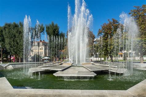 Fountain in the Center of Pleven, Bulgaria Editorial Stock Photo ...