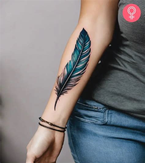 simple feather tattoo ideas  inspiring meanings